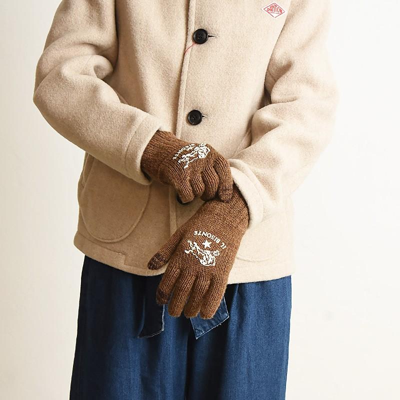 IL BISONTE（イルビゾンテ） ラッピング無料 ニットグローブ 手袋