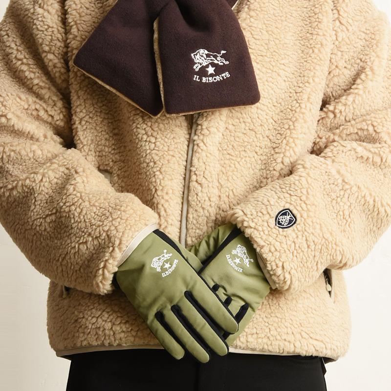 IL BISONTE（イルビゾンテ） ラッピング無料 コンビグローブ 手袋