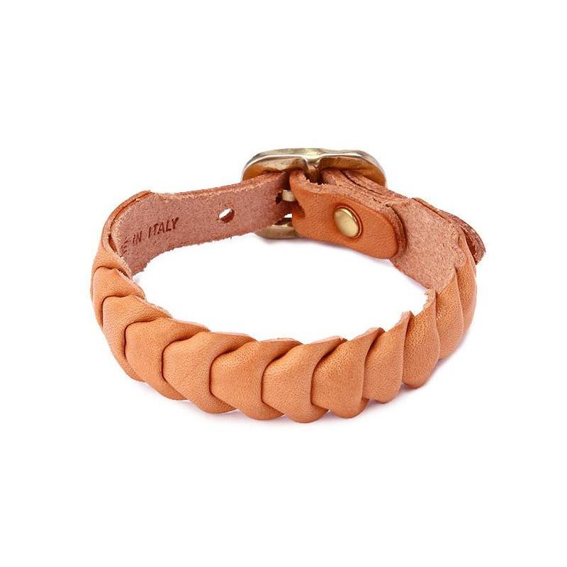 IL BISONTE イルビゾンテ レザー ブレスレット レディース メンズ