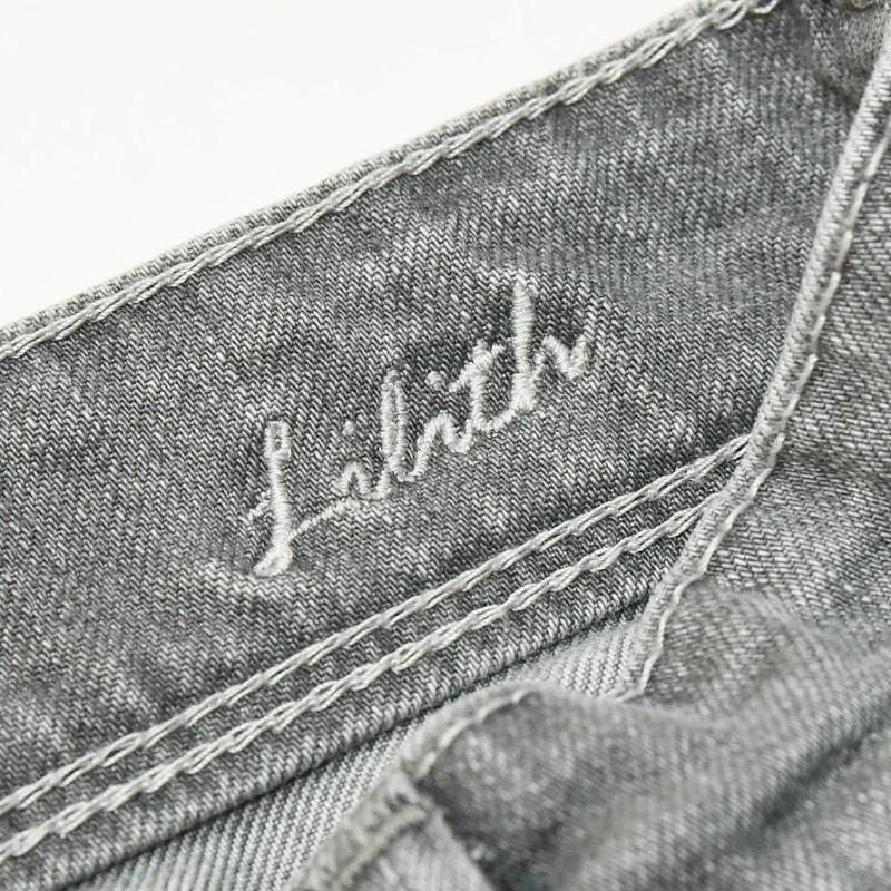 YANUK ヤヌーク LILITH リリス UGY グレー 25 YANUK SALEセール10%OFF 新作 裾上げ無料 ヤヌーク LILITH