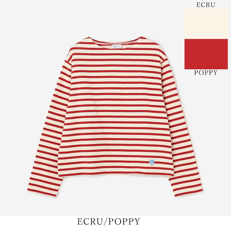 値下げ♦︎新品タグ付き　ORCIVAL 長袖Tシャツ 爆買 オーシバル オーチバル Orcival フレンチバスクシャツ レディース