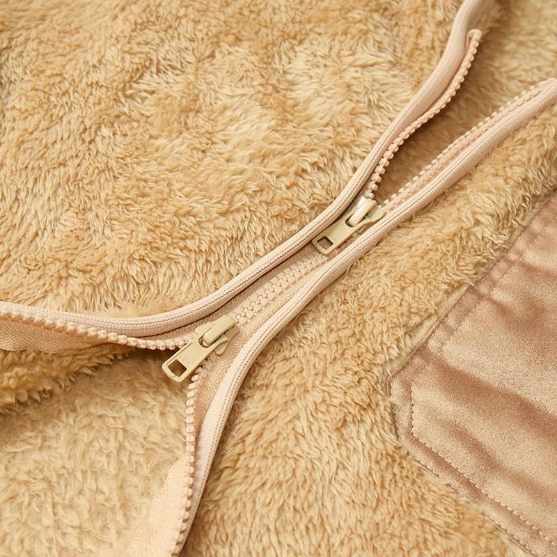 SALEセール30％OFF ジョンブル Johnbull フリース ライナージャケット レディース ブルゾン  ボア 上着 コート ノーカラー アウター AL966 | Johnbull | 09