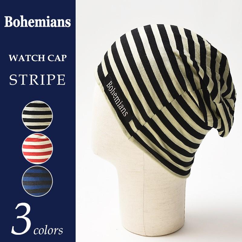 Bohemians ボヘミアンズ ワッチキャップ ストライプ Bh 09 Stripe メンズ レディース 火野正平 こころ旅 Bh 09stripe Geo Style ジェオスタイル 通販 Yahoo ショッピング