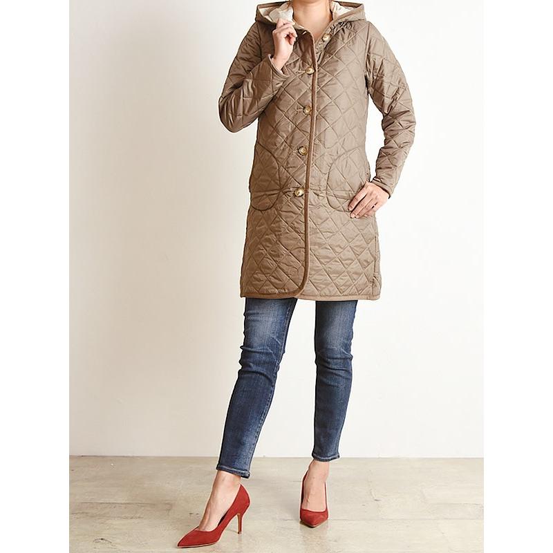 LAVENHAM（ラベンハム） ブランドン BRUNDON フード付き キルティング