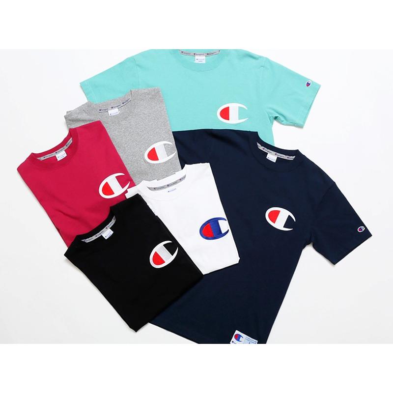 Champion SALEセール10%OFF チャンピオン ビッグロゴ 刺繍 T Champion SALEセール10%OFF チャンピオン ビッグロゴ 刺繍 T