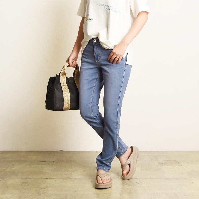 C17（シーセブンティーン） クール サマー スキニーパンツ デニム