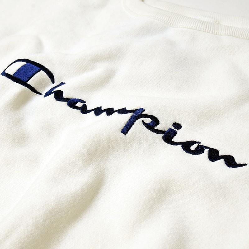Champion チャンピオン リバースウィーブ クルーネックスウェットシャツ ロゴ レディース トレーナー ドロップショルダー クレイジーパターン Cw Q008 5 Cw Q008 Geo Style ジェオスタイル 通販 Yahoo ショッピング