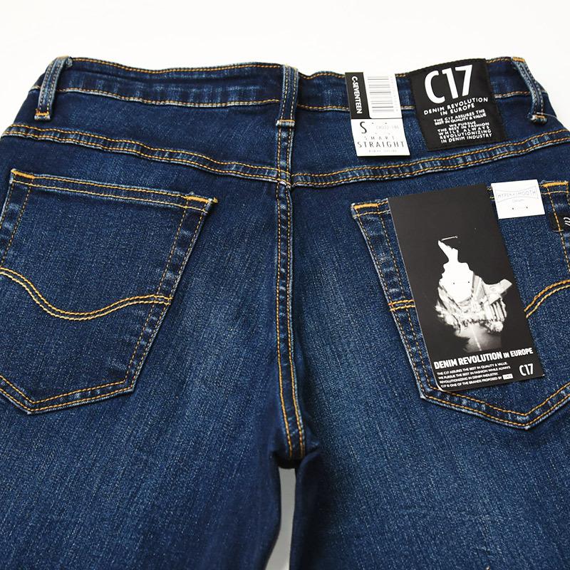 C17（シーセブンティーン） 裾上げ無料 ストレッチ スマートストレート