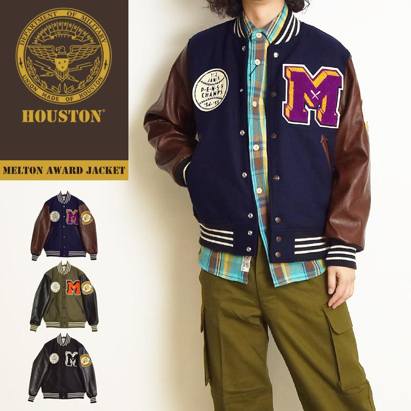HOUSTON ヒューストン MELTON AWARD JACKET CAT ルトンアワード HOUSTON ヒューストン MELTON AWARD JACKET CAT ルトンアワード