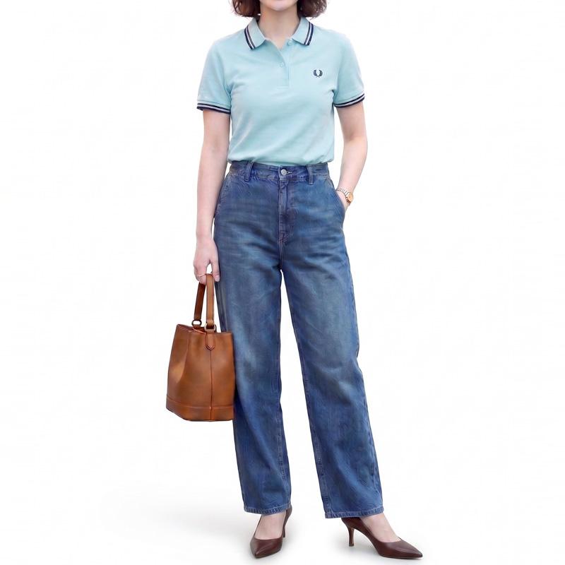 FRED PERRY（フレッドペリー） 2026春夏新作 ポロシャツ 半袖 ツイン