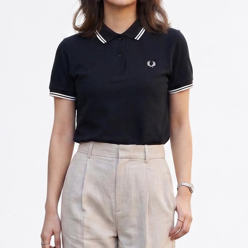 FRED PERRY（フレッドペリー） 2026春夏新作 ポロシャツ 半袖 ツイン