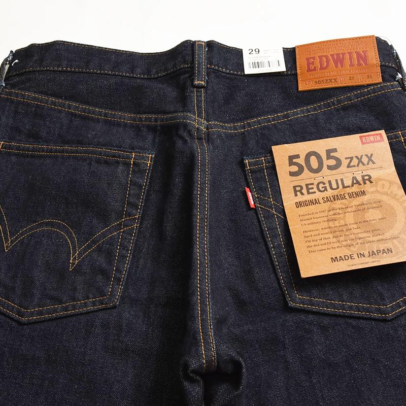 MARIHA SALEセール10%OFF EDWIN エドウィン 505ZXX レギュラー MARIHA SALEセール10%OFF EDWIN エドウィン 505ZXX レギュラー