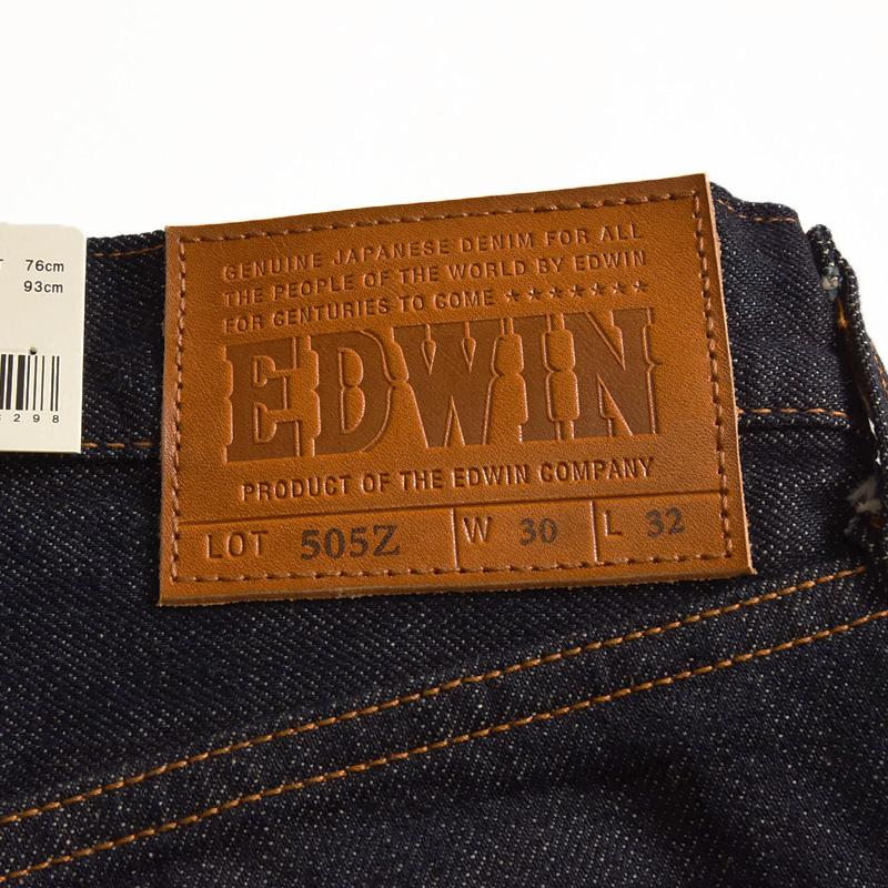 EDWIN エドウィン 505Z ワイドストレート セルビッジ デニムパンツ ジーンズメンズ 日本製 E50540-100【gs0】 | EDWIN | 10