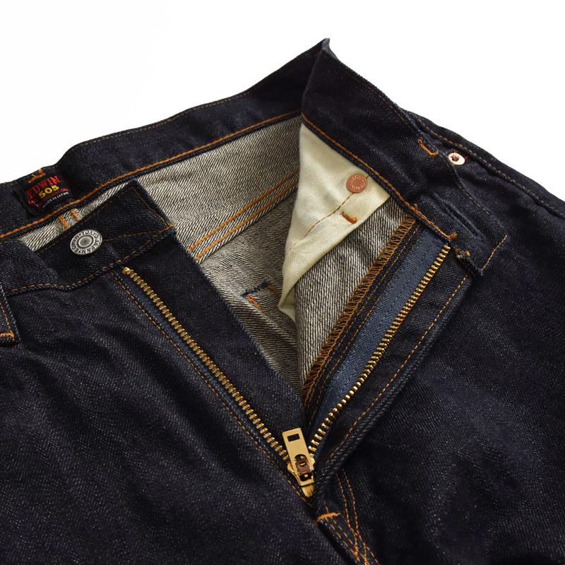 EDWIN エドウィン 505Z ワイドストレート セルビッジ デニムパンツ ジーンズメンズ 日本製 E50540-100【gs0】 | EDWIN | 06