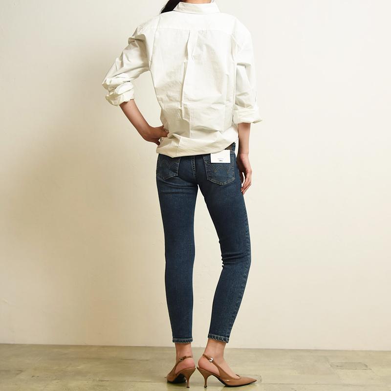 セール55％OFF 裾上げ無料 エドウィン レディース EDWIN エッセンシャルズ essentials スキニーデニムパンツ ジーンズ ジーパン タイト デニム  美脚 EL01 | SOMETHING | 06