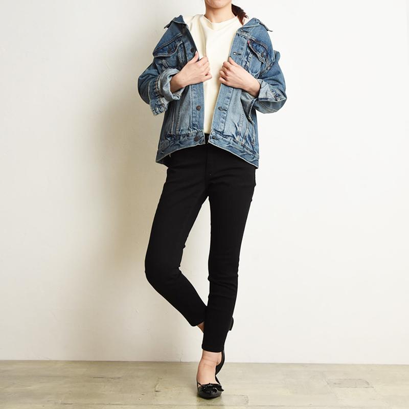 セール55％OFF 裾上げ無料 エドウィン レディース EDWIN エッセンシャルズ essentials スキニーデニムパンツ ジーンズ ジーパン タイト デニム  美脚 EL01 | SOMETHING | 08