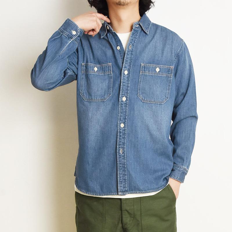 【新品】デニムシャツ SAINT M×××××× - SM-A23-0000-015 / DENIM SHIRT / デニムシャツ