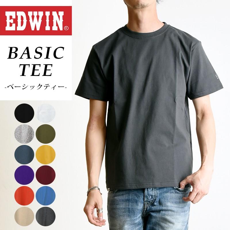 EDWIN SALEセール33%OFF エドウィン ベーシック 半袖 Tシャツ EDWIN SALEセール33%OFF エドウィン ベーシック 半袖 Tシャツ