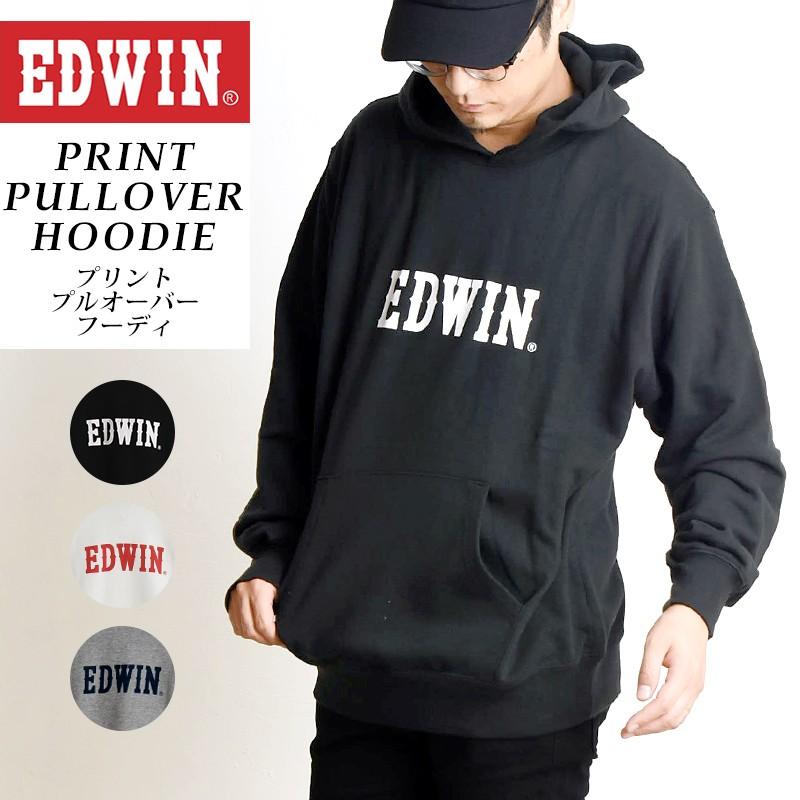 EDWIN（エドウィン） SALEセール30%OFF EDWIN ロゴプリント プル