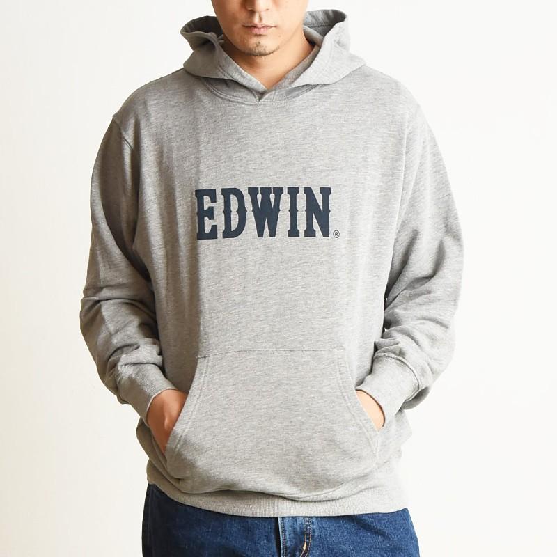 SALEセール30%OFF EDWIN エドウィン ロゴプリント プルオーバー