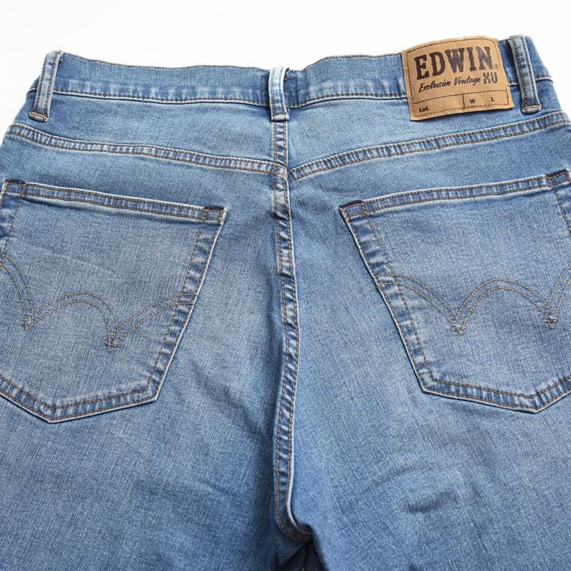EDWIN（エドウィン） XV クロップドパンツ 7分丈 デニム ストレッチ