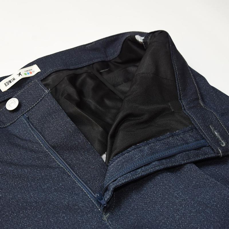 EDWIN（エドウィン） 送料無料 タビデニ トラウザー パンツ 軽量 撥水