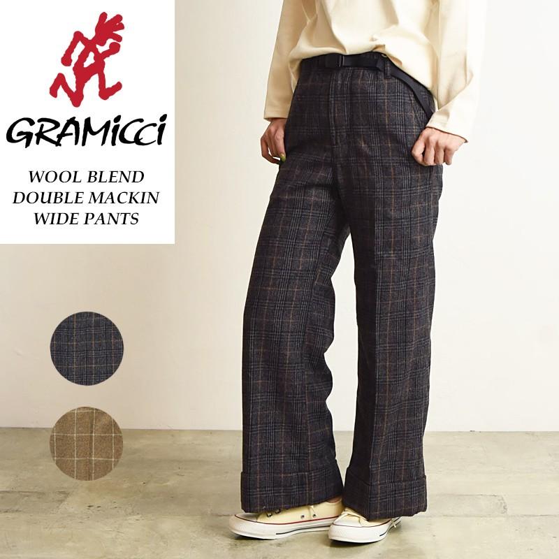 グラミチ Gramicci ウールブレンド ダブルマッキン ワイドパンツ バギーパンツ レディース ウール混 裾ダブル Glp 19f013 Glp 19f013 Geo Style ジェオスタイル 通販 Yahoo ショッピング
