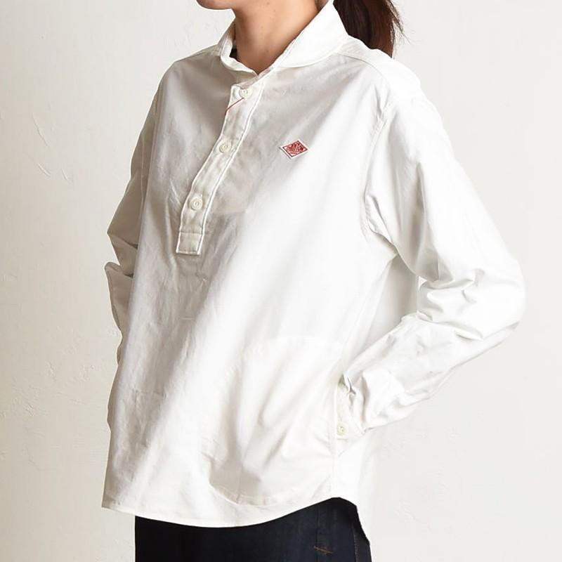 新作 Danton ダントン 長袖 ラウンド カラー プルオーバー シャツ レディース 白シャツ カジュアル おしゃれ オックスフォードシャツ 丸襟 Jd 3564yox Jd 3564yox Geo Style ジェオスタイル 通販 Yahoo ショッピング