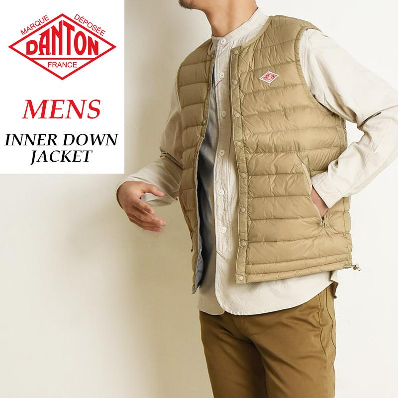 ダントン Danton インナーダウン ベスト クルーネック メンズ ウォームビズ Jd 8752 Jd 8752 13 Geo Style ジェオスタイル 通販 Yahoo ショッピング