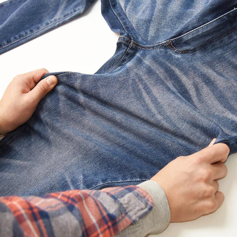 エドウィン ジャージーズ メンズ デニム ジーンズ テーパード ブルー Sサイズ 驚きの価格が実現