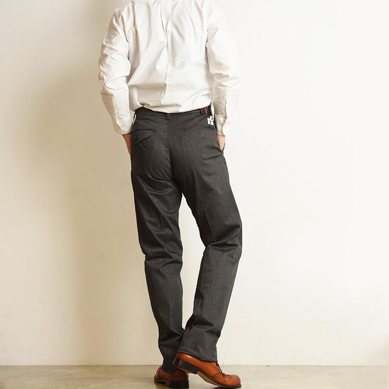 DUFFER 2タックコーデュロイトラウザー ストレッチスラックス 日本製 イージーケア』LIFE STYLE TAILOR ストレッチオックス2タック