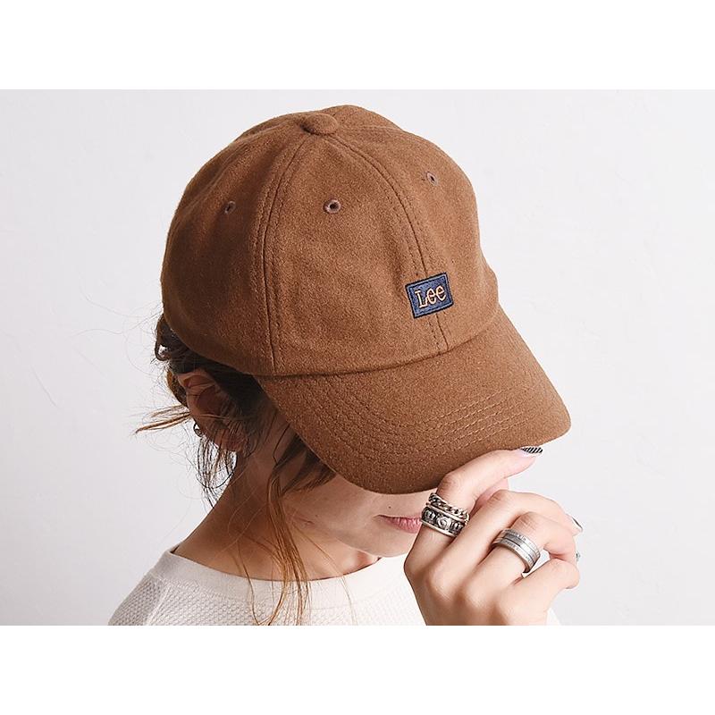 Lee SALEセール30%OFF リー ウール混 ボックスロゴ キャップ Lee SALEセール30%OFF リー ウール混 ボックスロゴ キャップ