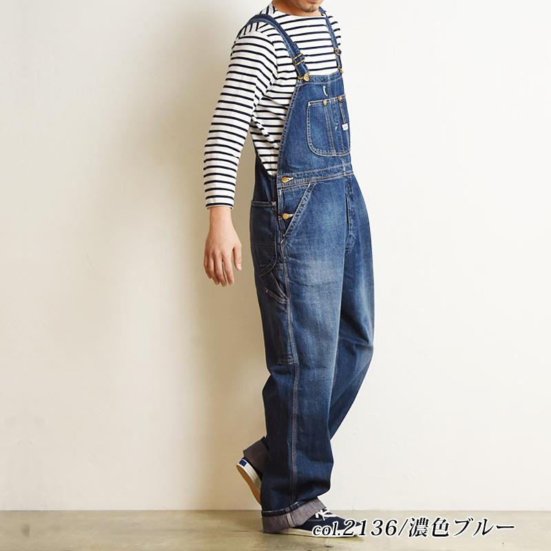 SALEセール10％OFF 裾上げ無料 Lee リー DUNGAREES ダンガリーズ オーバーオール サロペット メンズ レディース 日本製 キャンプ アウトドア LM7254｜geostyle｜02