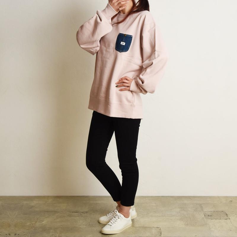 Lee SALEセール30%OFF リー デニムポケット スウェット 長袖