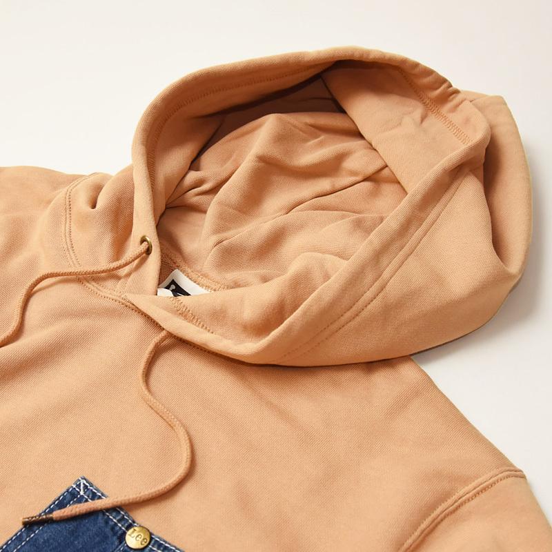 Lee（リー） デニムポケット スウェット パーカー メンズ ユニセックス