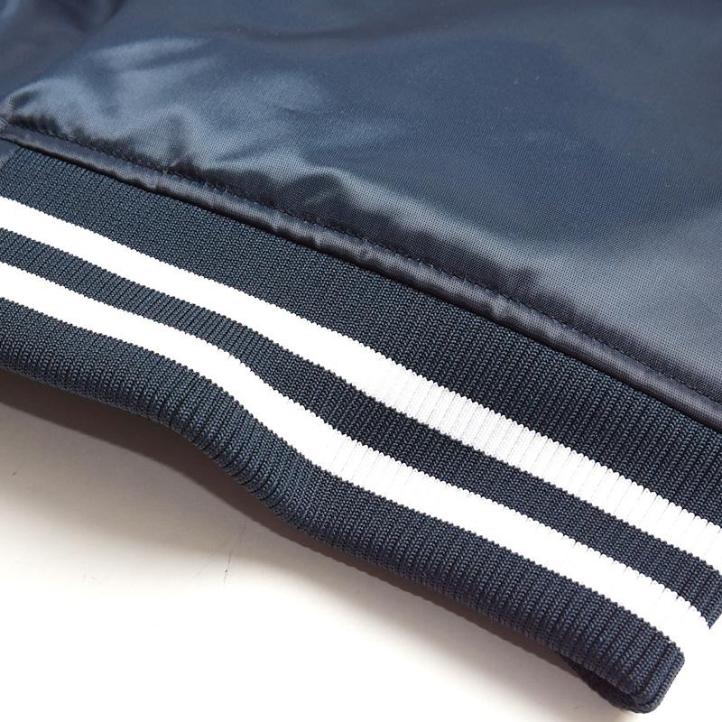 新品・未使用品☆ ファナティクス 別注 サテン ジャケット グレー M Fanatics 大人気 限定商品 ファナティクス×ジェオグラフィー