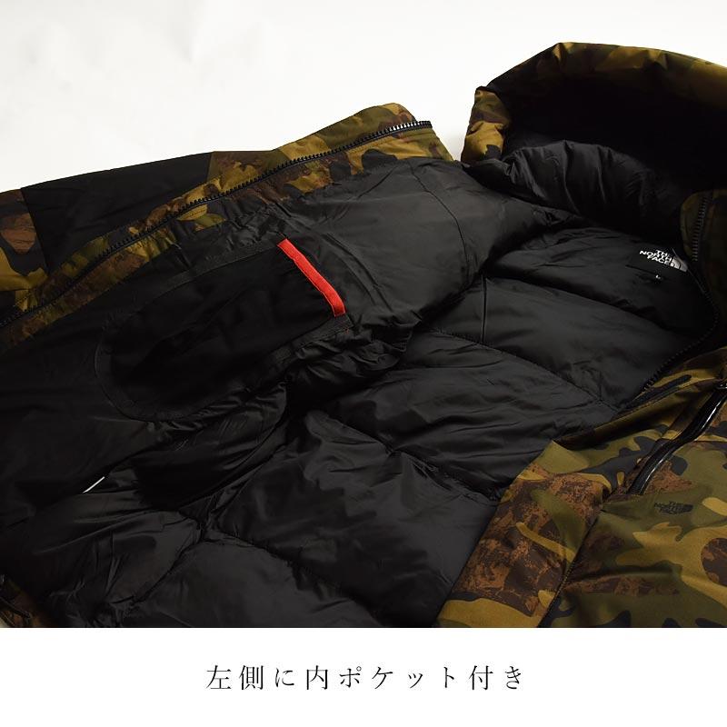 ノースフェイス THE NORTH FACE ノベルティ バルトロ ライトジャケット メンズ ダウンジャケット カモ柄 迷彩 ND92341｜geostyle｜11