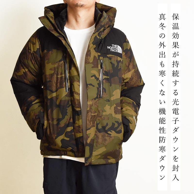 ノースフェイス THE NORTH FACE ノベルティ バルトロ ライトジャケット メンズ ダウンジャケット カモ柄 迷彩 ND92341｜geostyle｜02