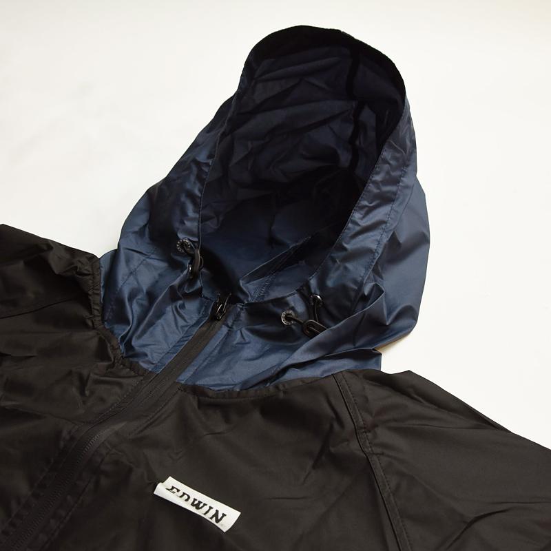 EDWIN（エドウィン） レインパーカー パーカー 男女兼用 3色展開