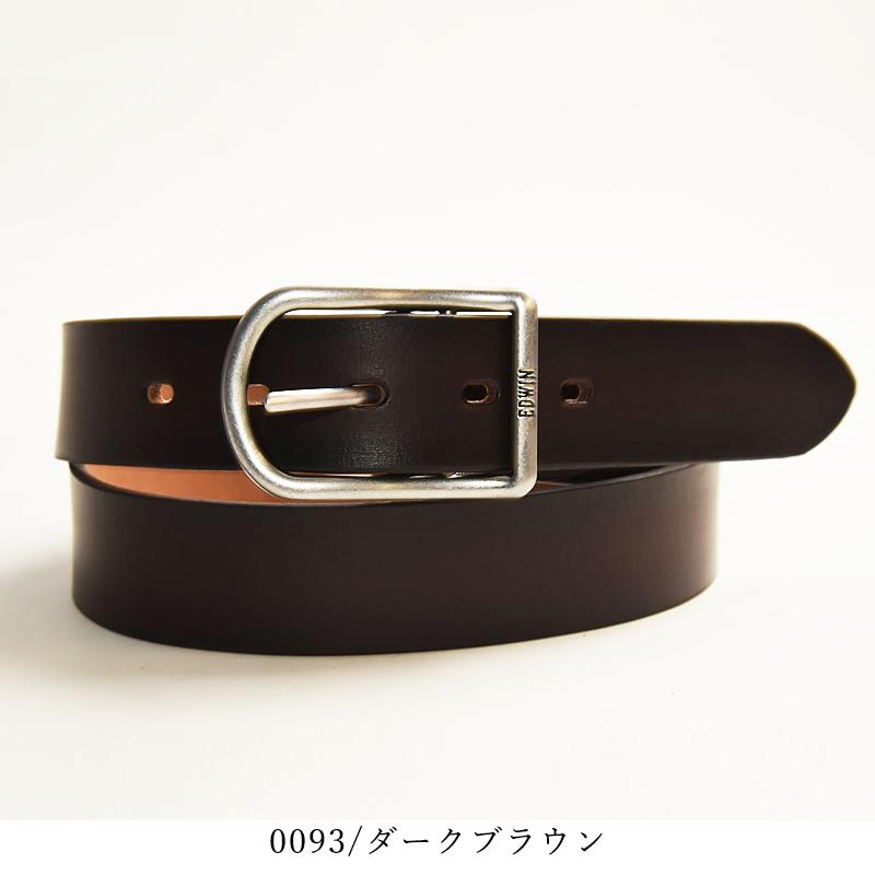 EDWIN（エドウィン） グラデーションベルト レザーベルト 35mm 牛革
