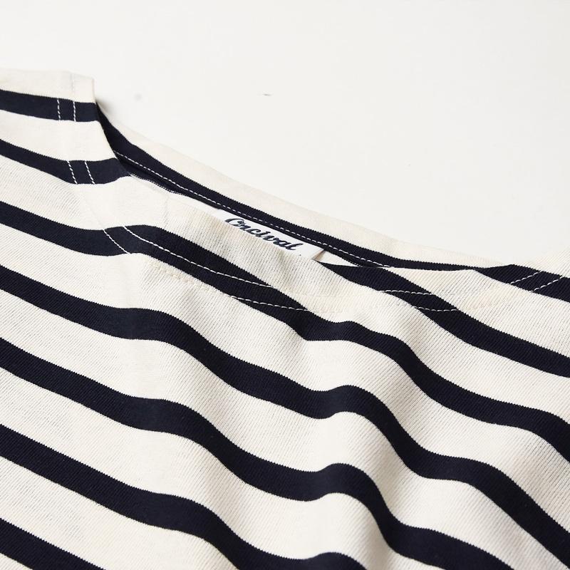 ORCIVAL（オーシバル） オーチバル ボートネック ポケット Tシャツ