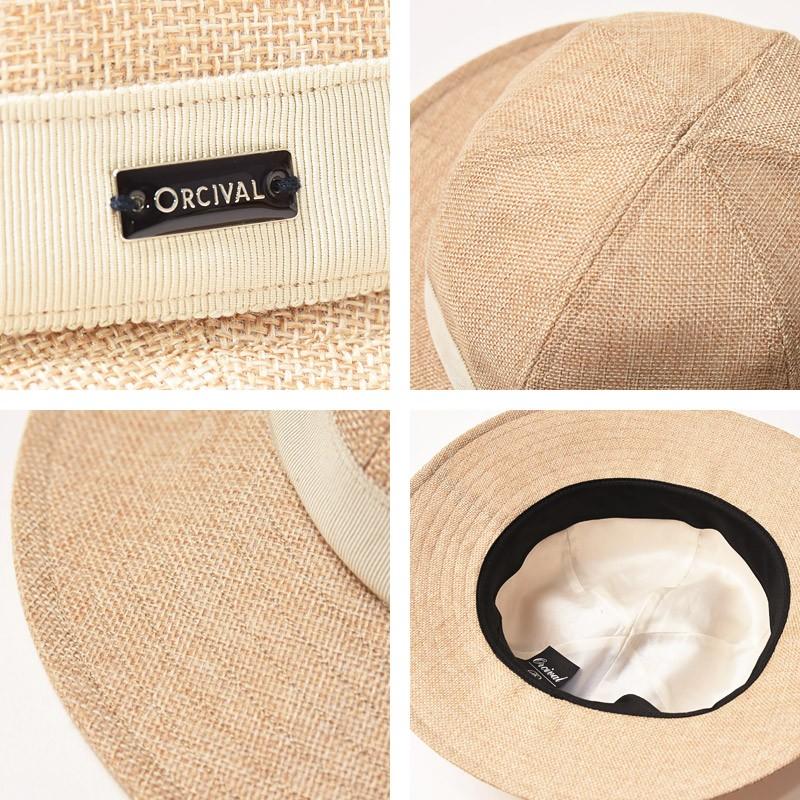 Orcival オーシバル オーチバル ラフィア風 グログランハット ラフィアライクハット 帽子 レディース Rc 7146 Rlp Rc 7146 Geo Style ジェオスタイル 通販 Yahoo ショッピング