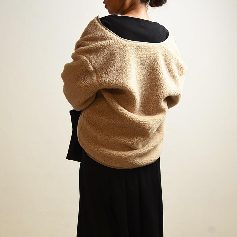 オーチバル オーシバル Orcival ウールボア カーディガン ノーカラージャケット レディース RC-8082 | ORCIVAL | 02