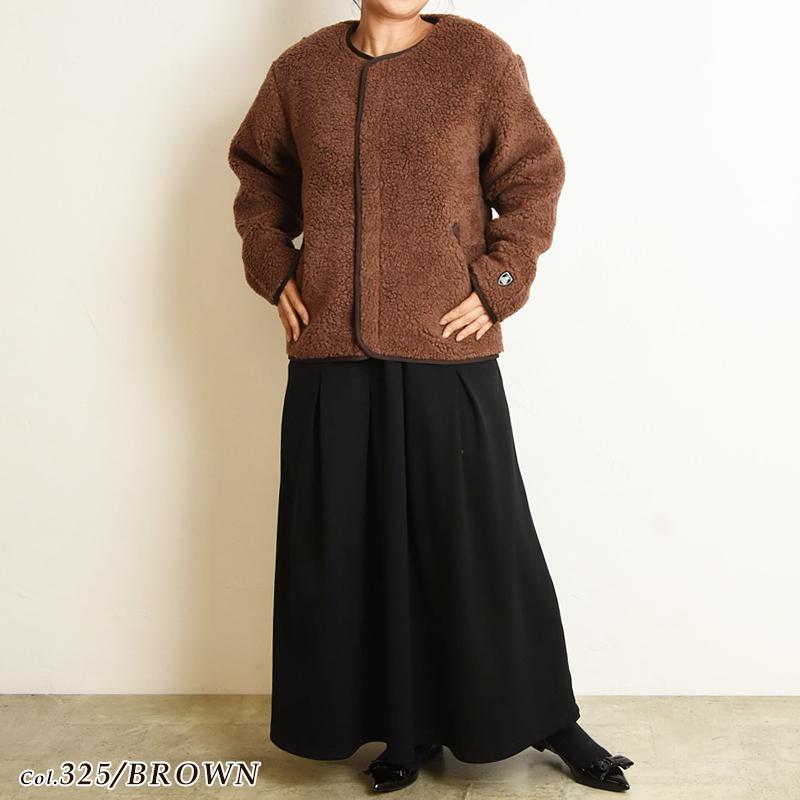 オーチバル オーシバル Orcival ウールボア カーディガン ノーカラージャケット レディース RC-8082 | ORCIVAL | 03