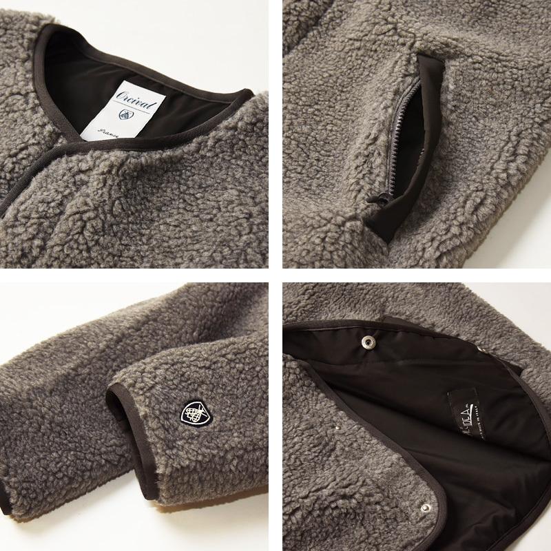 オーチバル オーシバル Orcival ウールボア カーディガン ノーカラージャケット レディース RC-8082 | ORCIVAL | 07