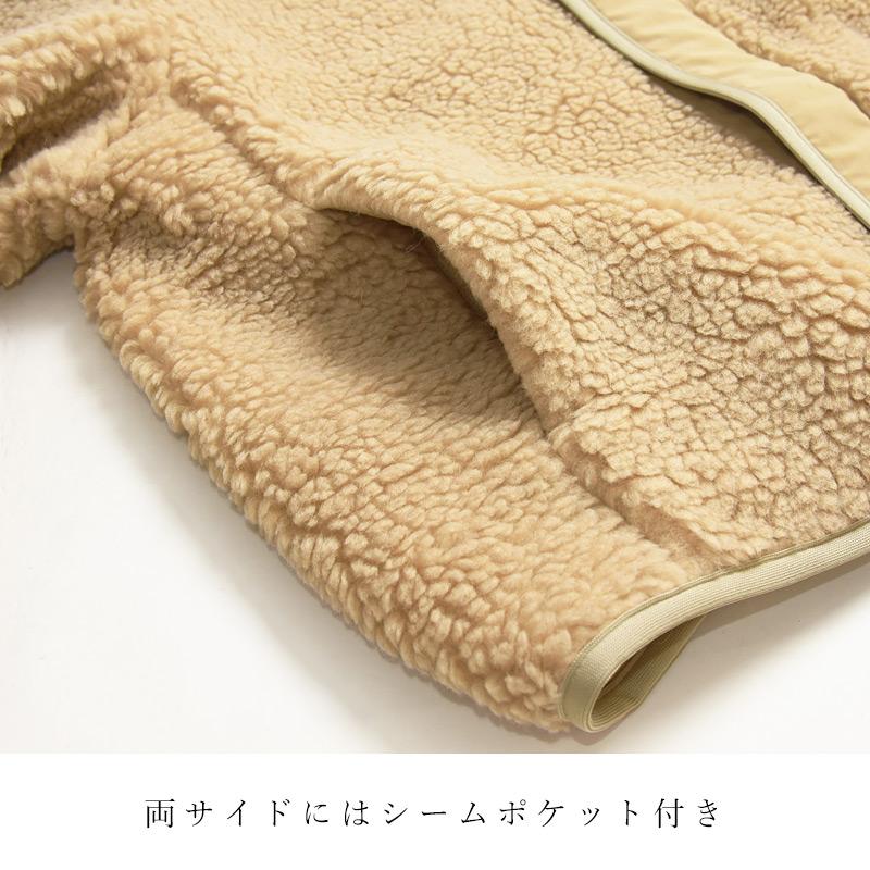 オーシバル オーチバル ORCIVAL レディース ウールボアブルゾン ノーカラー ボア ブルゾン アウター ユニセックス OR-A0422NWB | ORCIVAL | 11