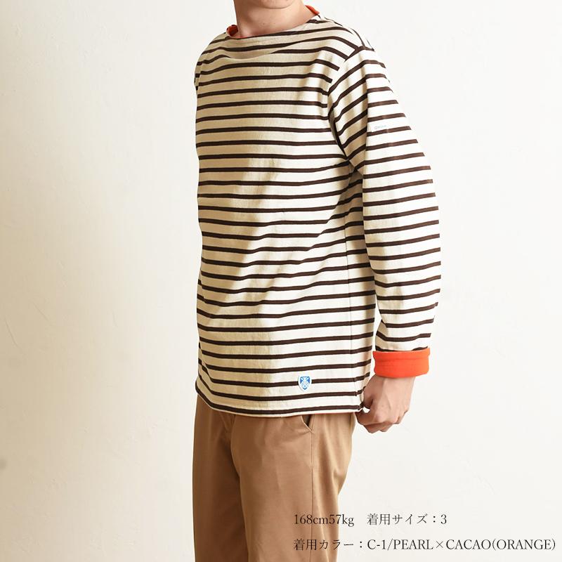 21秋冬新色 オーシバル オーチバル Orcival フリースライニング コットンロード ボーダー バスクシャツ メンズ カットソー Rc 9104 Rc 9104m Geo Style ジェオスタイル 通販 Yahoo ショッピング