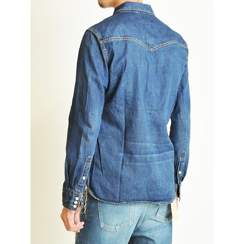 remi relief デニムシャツ　　　　　　ウエスタン　日本製 REMI RELIEF RELIEF（レミレリーフ） デニム ウエスタン シャツ