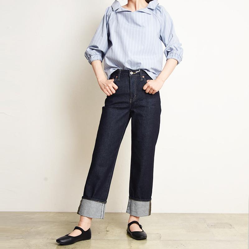 SOMETHING セール/5%OFF サムシング エルザ ストレート デニム SOMETHING セール/5%OFF サムシング エルザ ストレート デニム