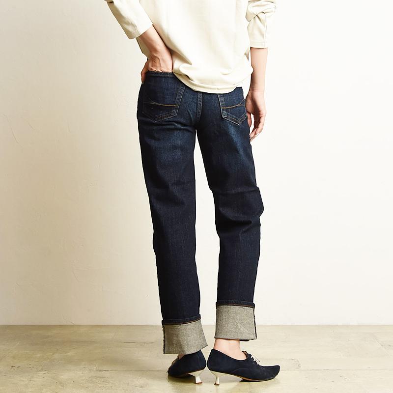 SOMETHING（サムシング） エルザ ストレート デニムパンツ レディース